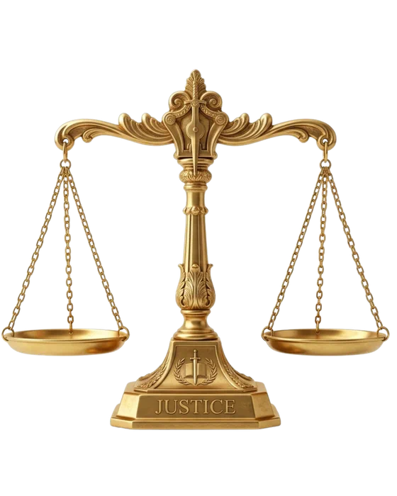 Balanza de la justicia en equilibrio